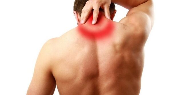 neck pain due to the growth of vertebrae